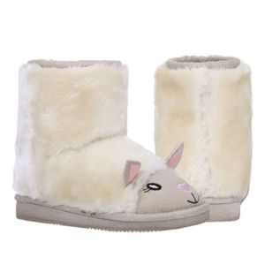 Faux Fur Bunny Boots
